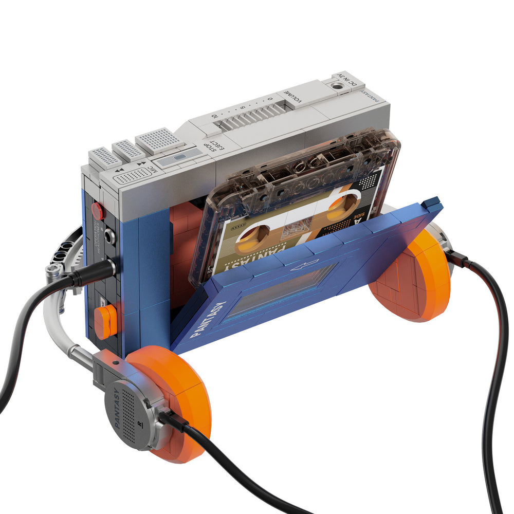 Pantasy Retro Tape Cassette Player - 569pcs PA85039