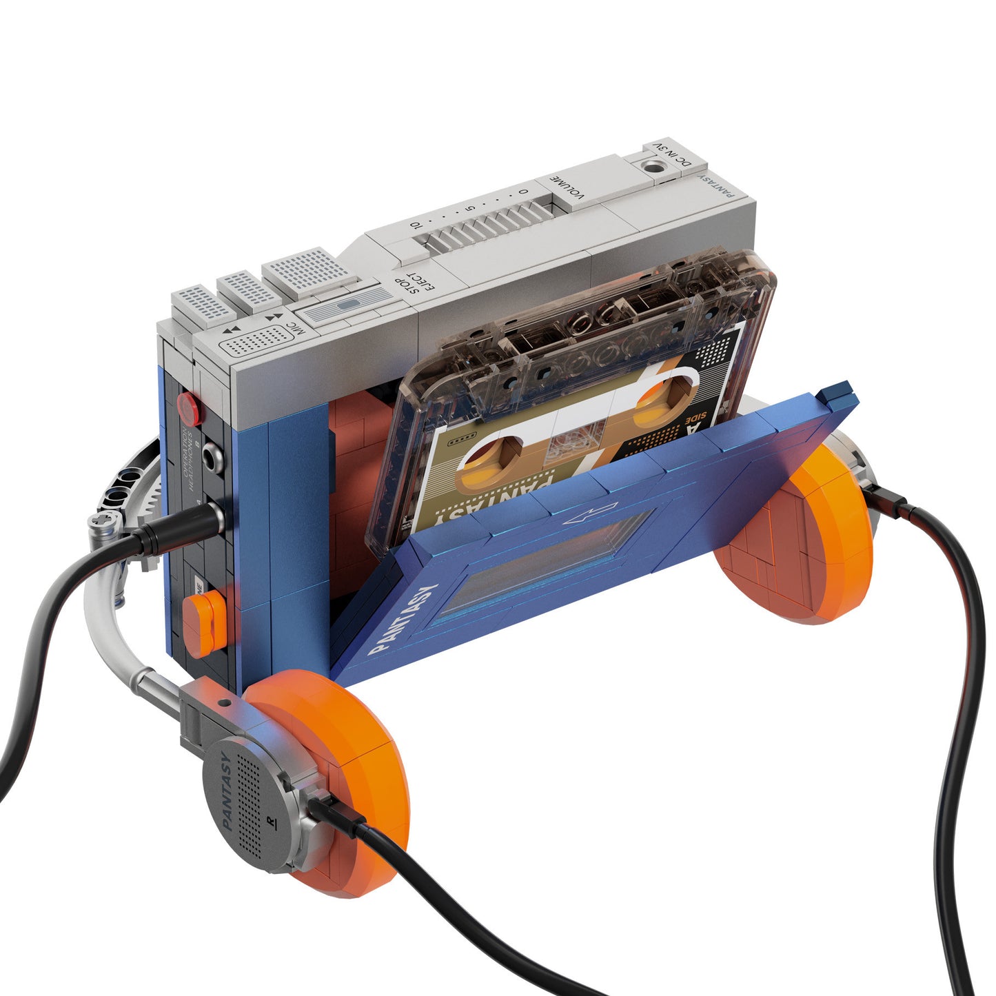 Pantasy Retro Tape Cassette Player - 569pcs PA85039