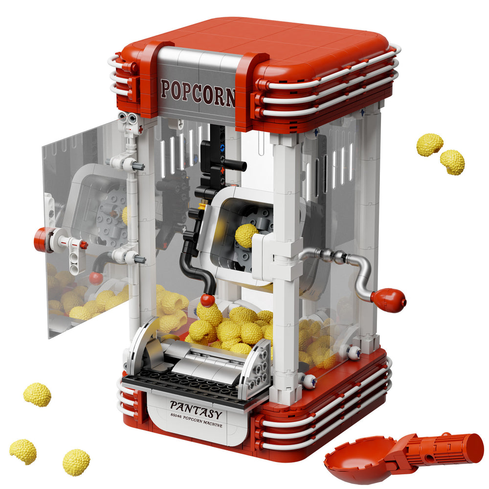 Pantasy Retro Popcorn Maker Machine - 1201pcs PA85046