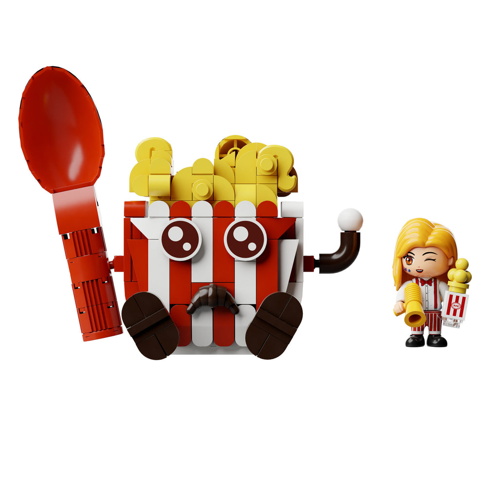 Pantasy Retro Popcorn Maker Machine - 1201pcs PA85046