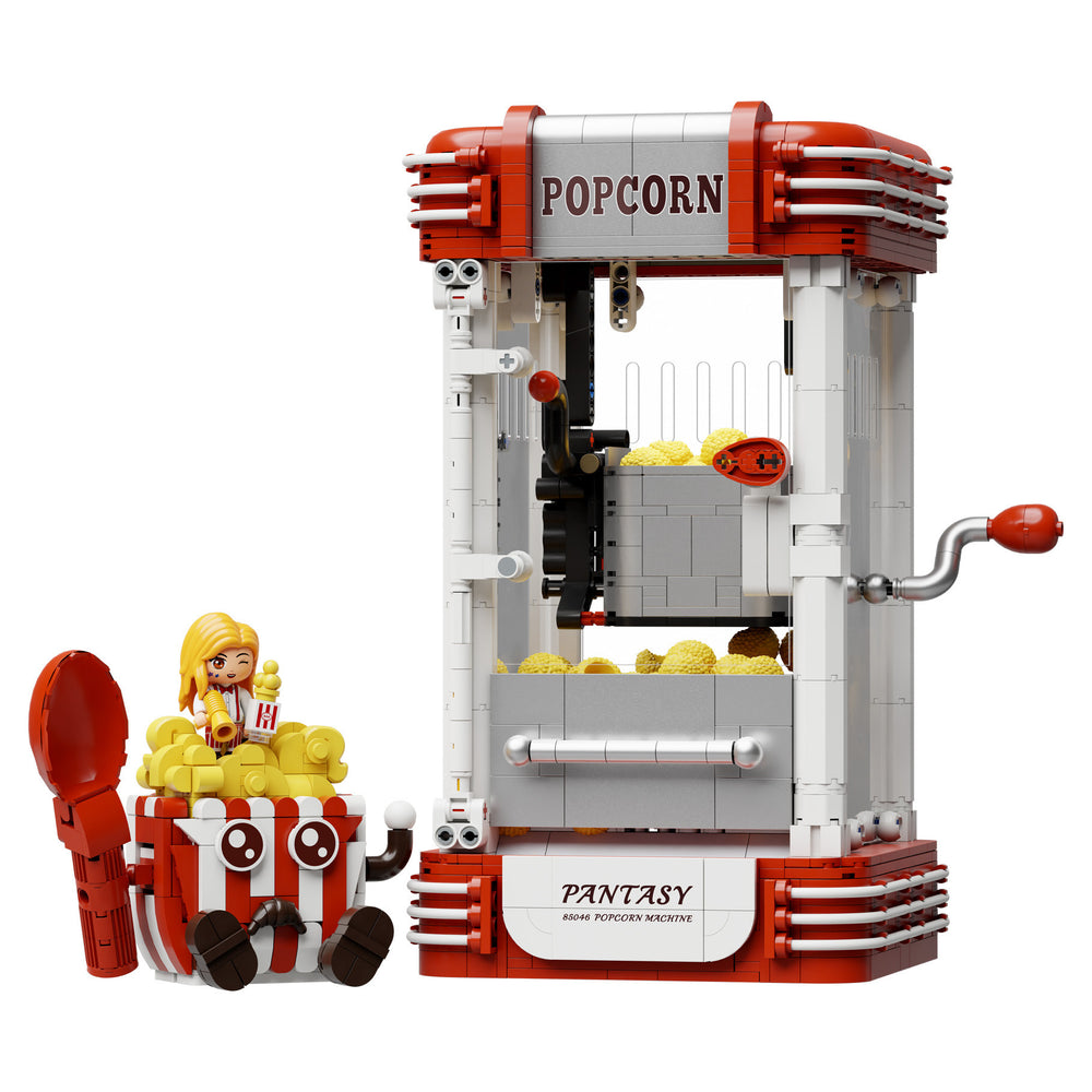 Pantasy Retro Popcorn Maker Machine - 1201pcs PA85046