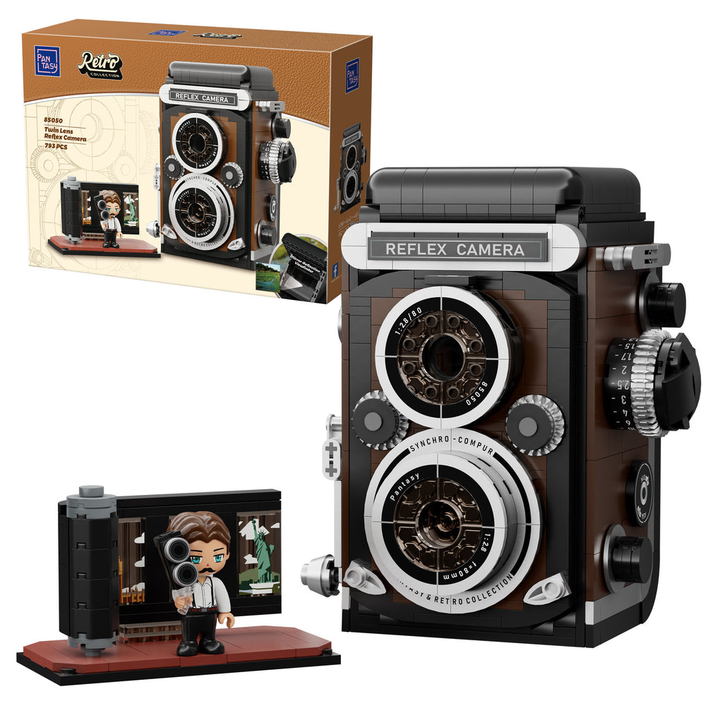 Pantasy Retro Twin Lens Reflex Camera - 793pcs PA85050