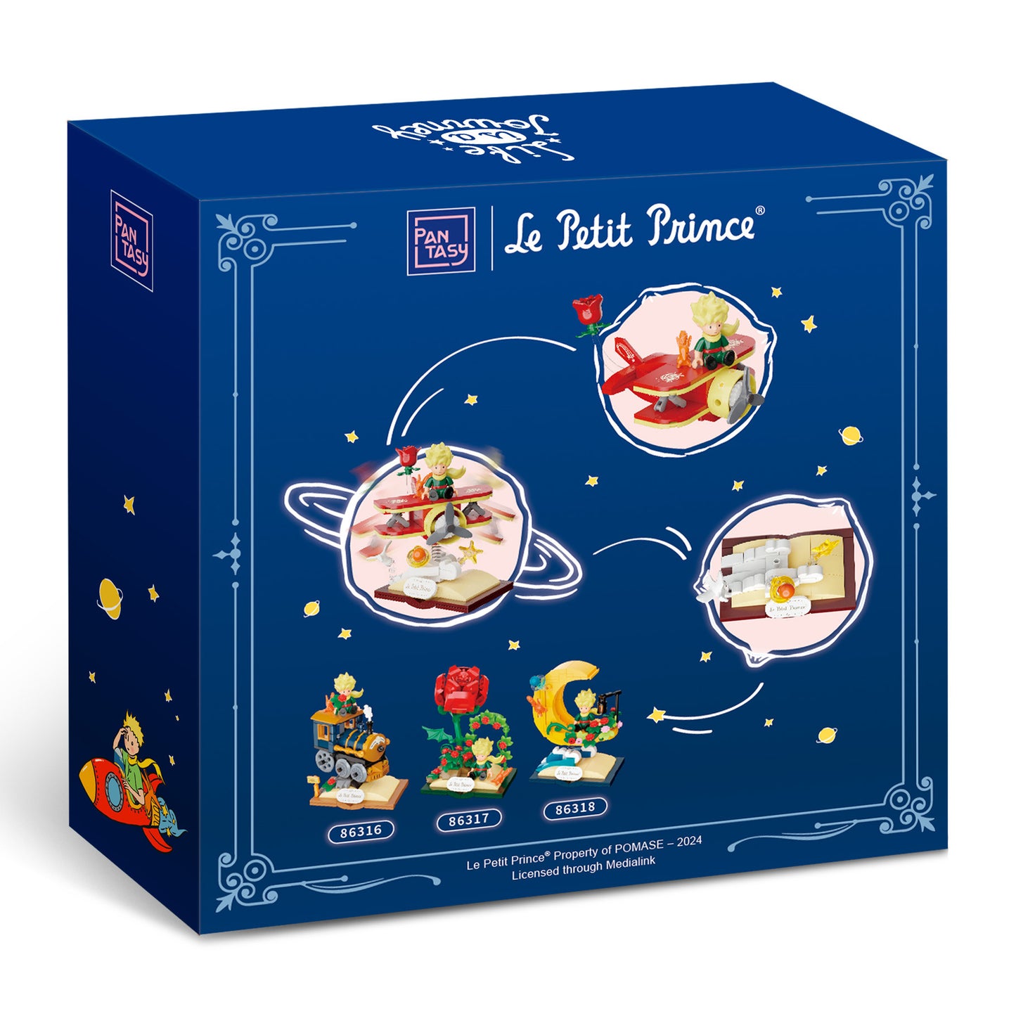 Pantasy Le Petit Prince: Starry Ride Plane - 189pcs PA86315