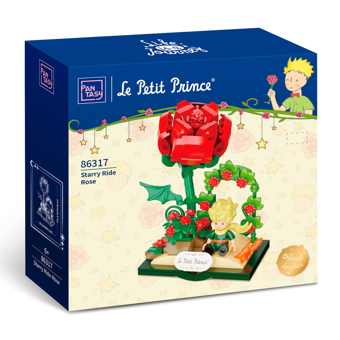 Pantasy Le Petit Prince: Starry Ride Rose - 196pcs PA86317