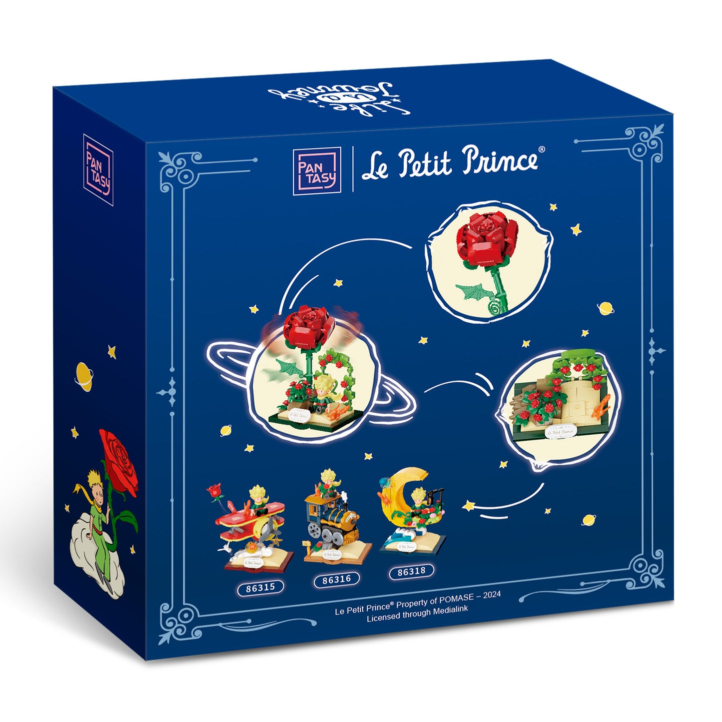 Pantasy Le Petit Prince: Starry Ride Rose - 196pcs PA86317