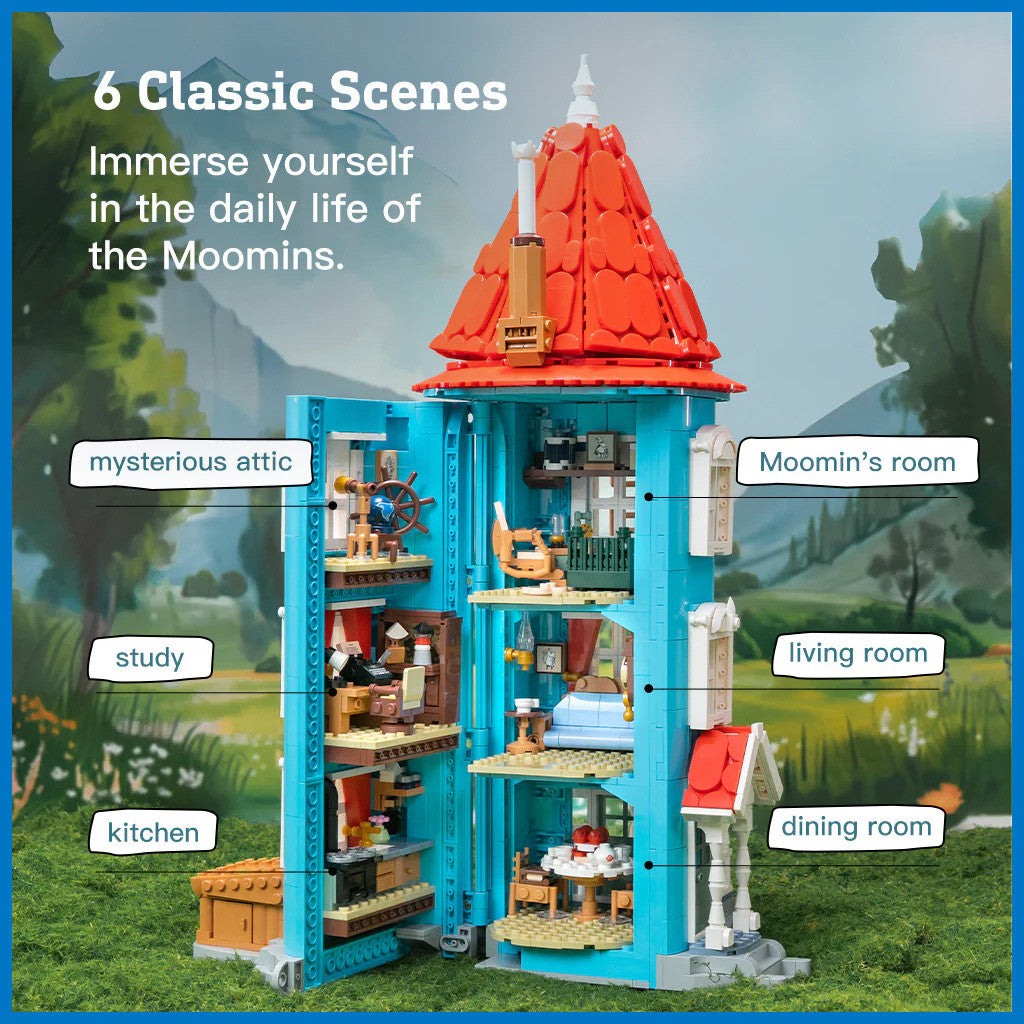 Pantasy Moomin House - 1757pcs PA87201