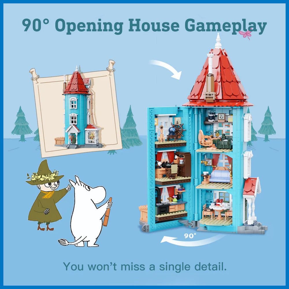 Pantasy Moomin House - 1757pcs PA87201