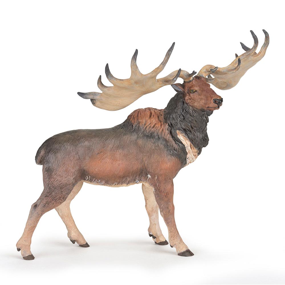 Papo 55080 Megaloceros Dinosaur Prehistoric Ice Age Model Toy