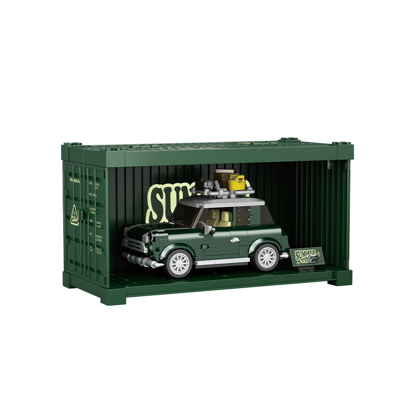 PowerBuild British Classic Camper Brick Model 356pcs