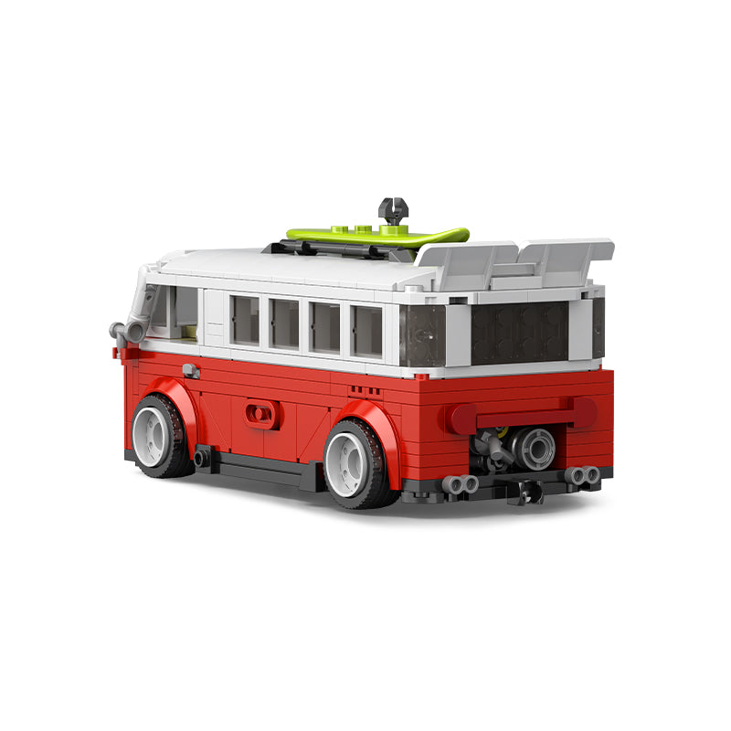 PowerBuild Classic Surf Camper Brick Model 456pcs
