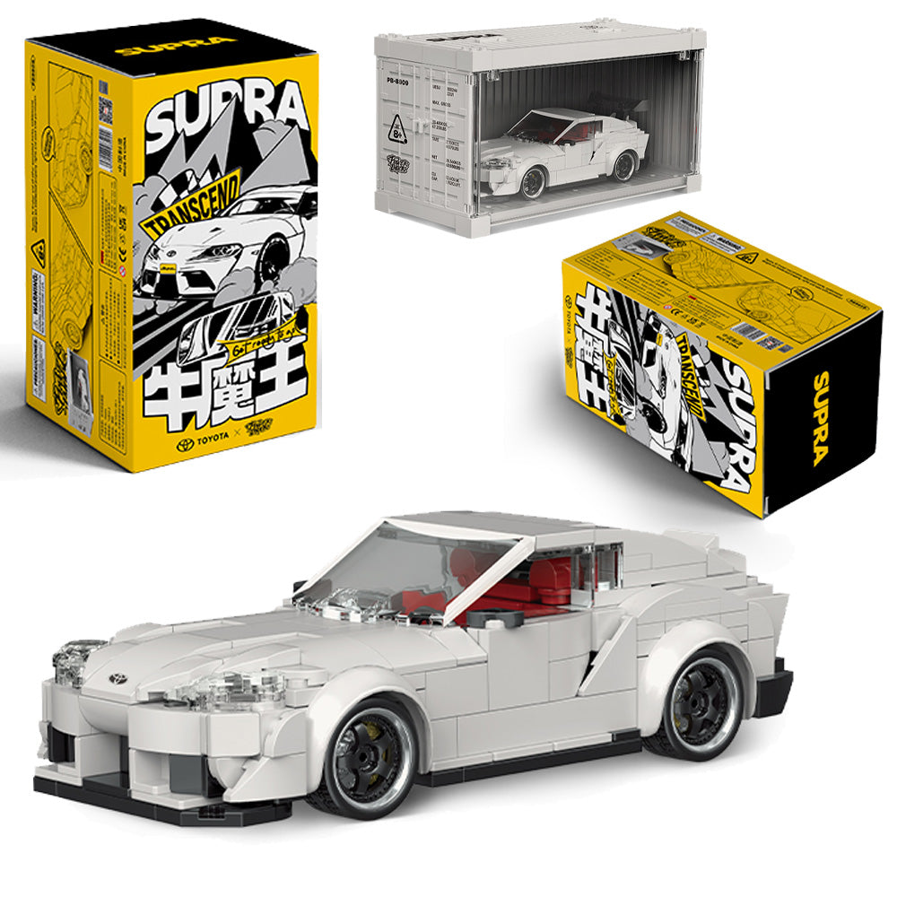 PowerBuild Toyota GR Supra Brick Model 367pcs