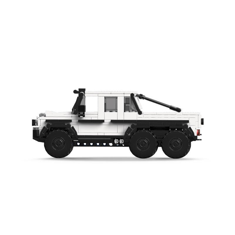 PowerBuild German 6x6 Off-Roader Brick Model 581pcs
