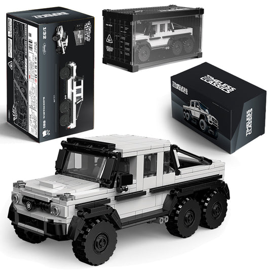 PowerBuild German 6x6 Off-Roader Brick Model 581pcs