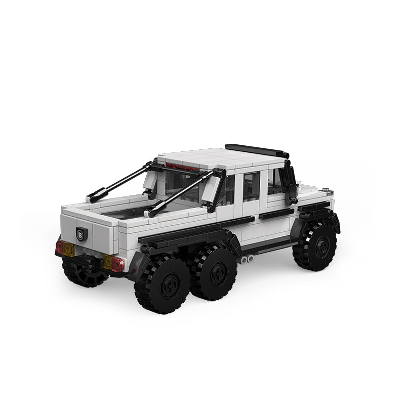 PowerBuild German 6x6 Off-Roader Brick Model 581pcs