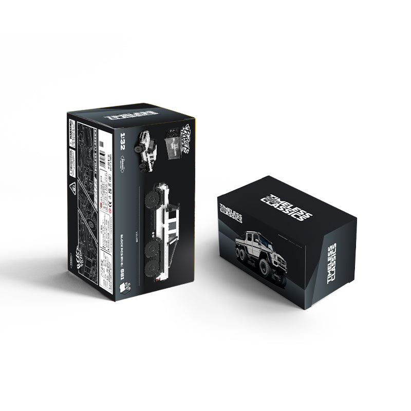PowerBuild German 6x6 Off-Roader Brick Model 581pcs