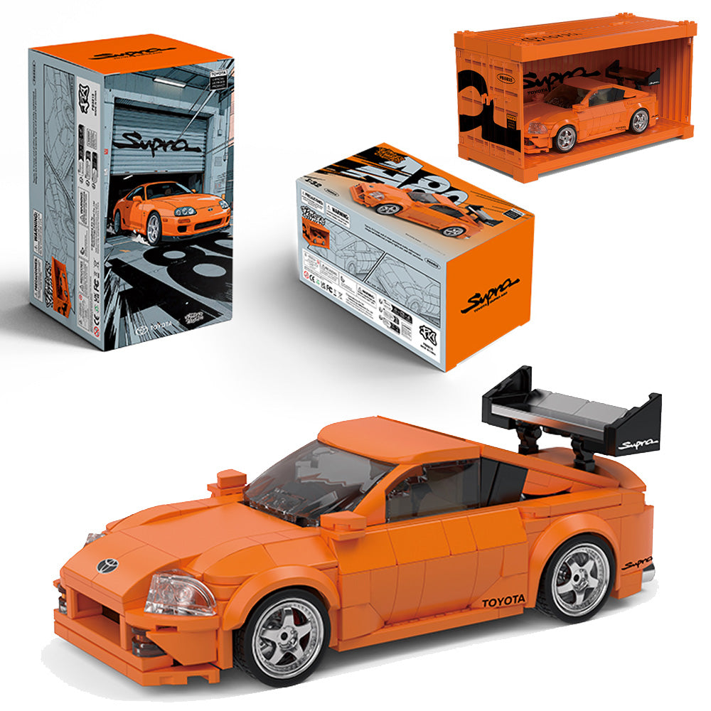 PowerBuild Toyota Supra A80 Brick Model 358pcs