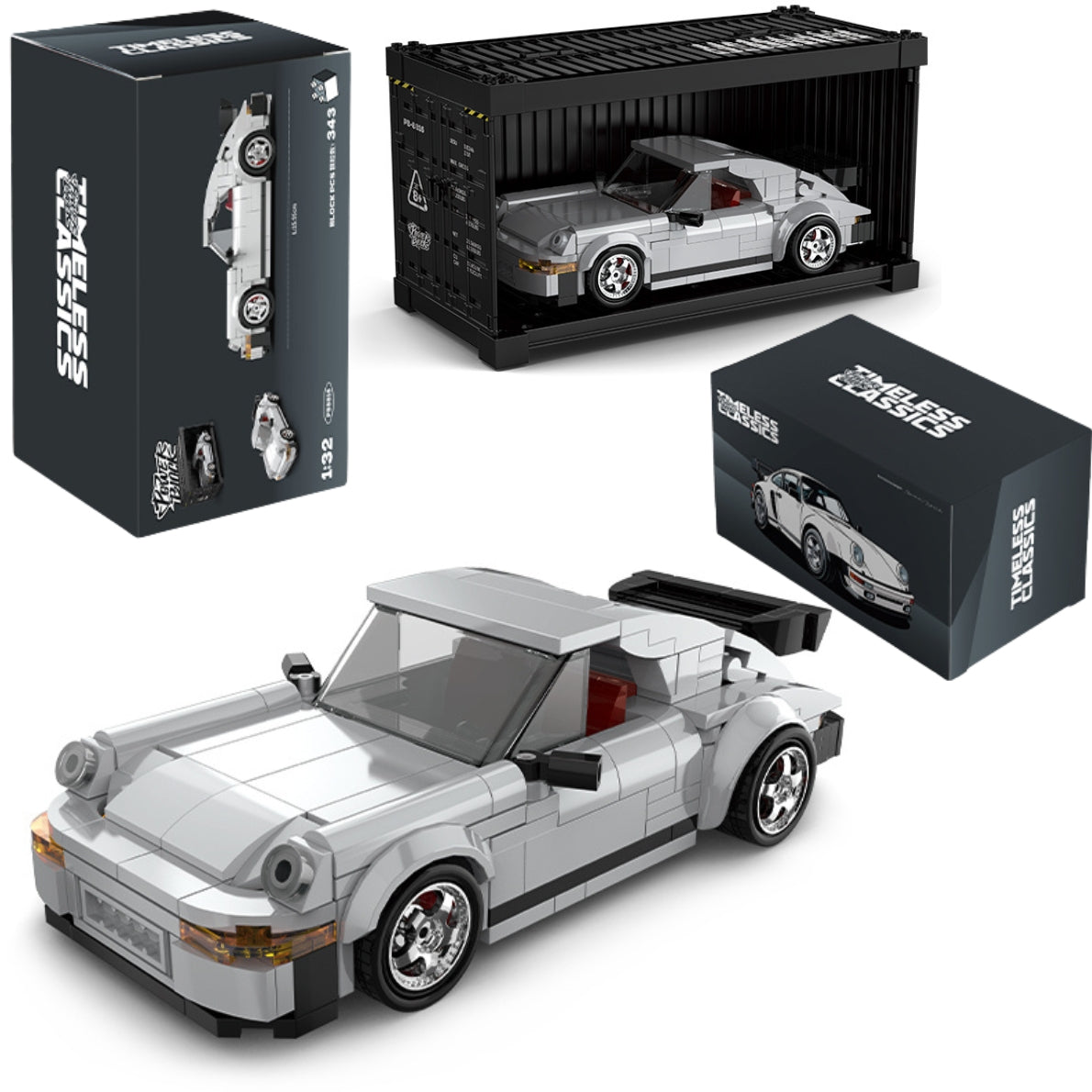 PowerBuild Turbo Classic Brick Model 343pcs