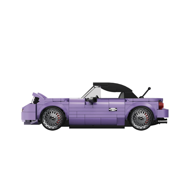 PowerBuild Classic JDM Roadster Brick Model 370pcs