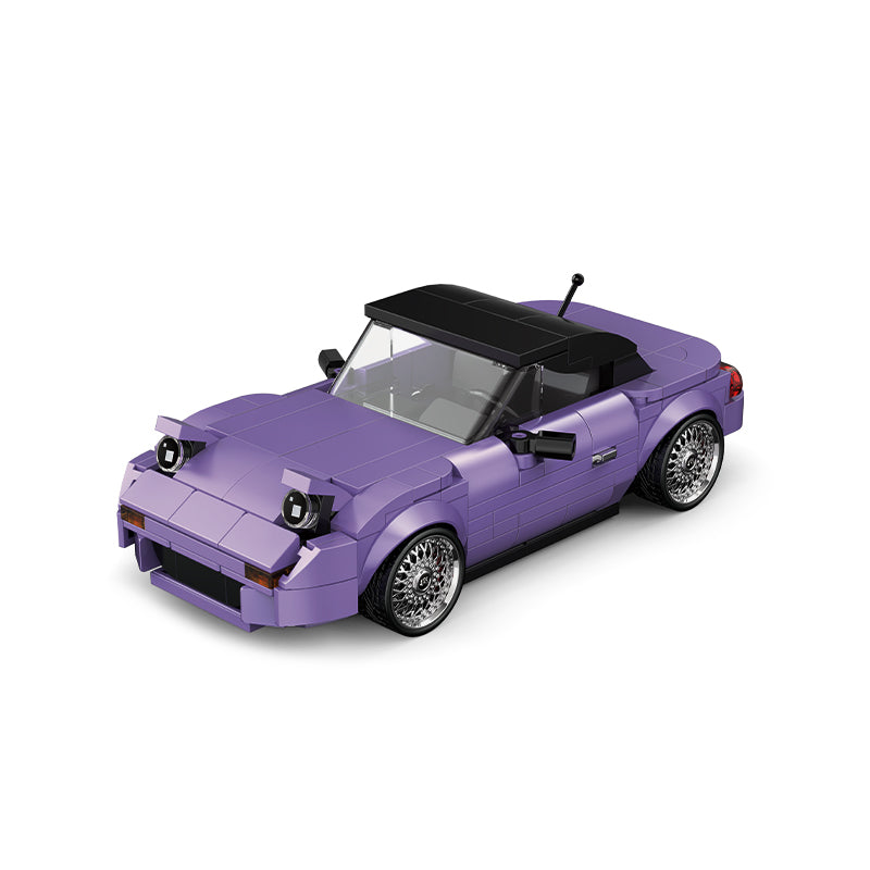 PowerBuild Classic JDM Roadster Brick Model 370pcs
