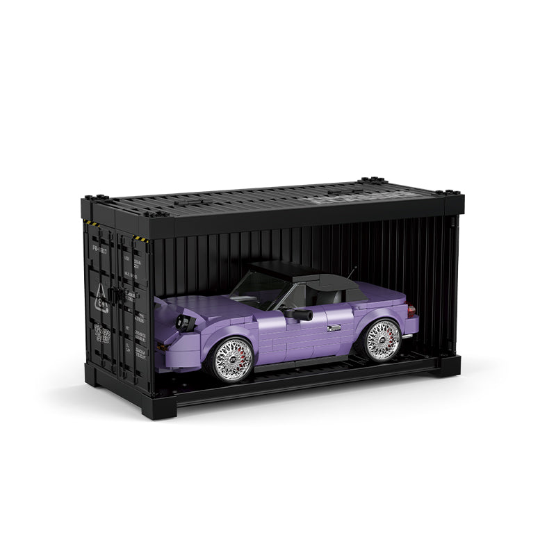 PowerBuild Classic JDM Roadster Brick Model 370pcs