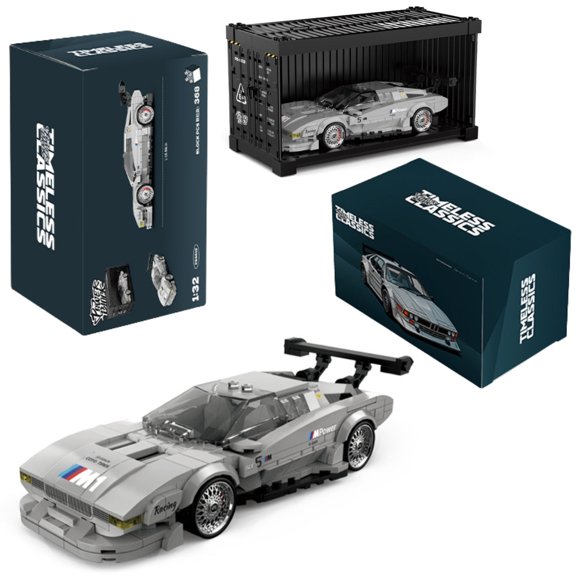 PowerBuild 70s German Legend Brick Model 368pcs
