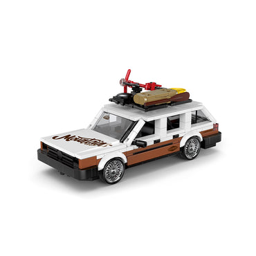 PowerBuild 80s German Wagon Sleeper Brick Model 457pcs