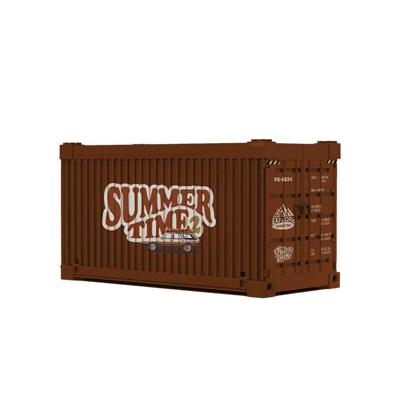 PowerBuild 80s German Wagon Sleeper Brick Model 457pcs