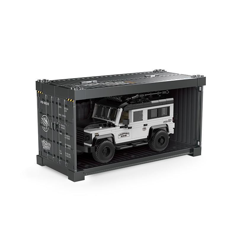 PowerBuild British Camper Off‑Roader Brick Model 676pcs