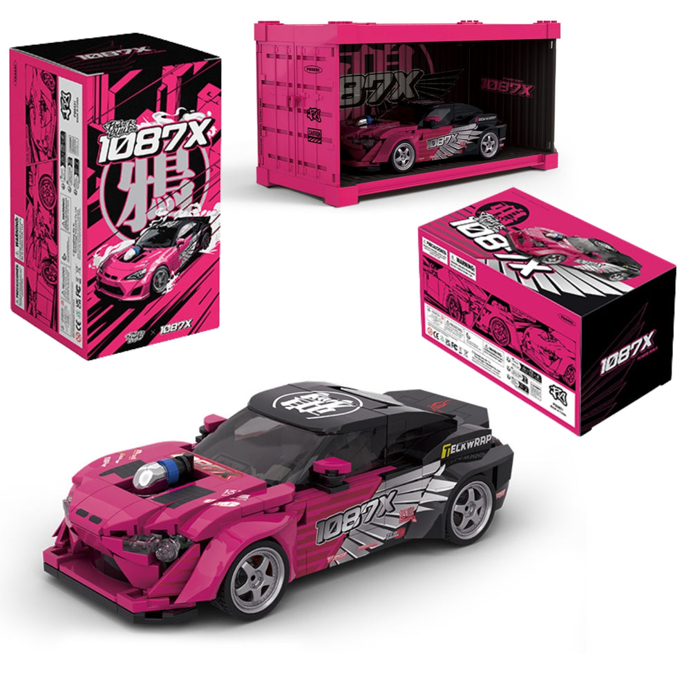 PowerBuild 1087x Drift Team GT86 Brick Model 432pcs