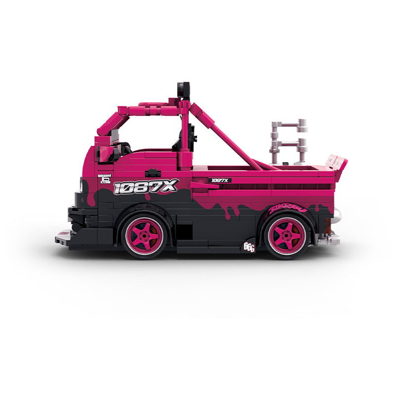 PowerBuild 1087x Drift Team Repair Truck Brick Model 472pcs