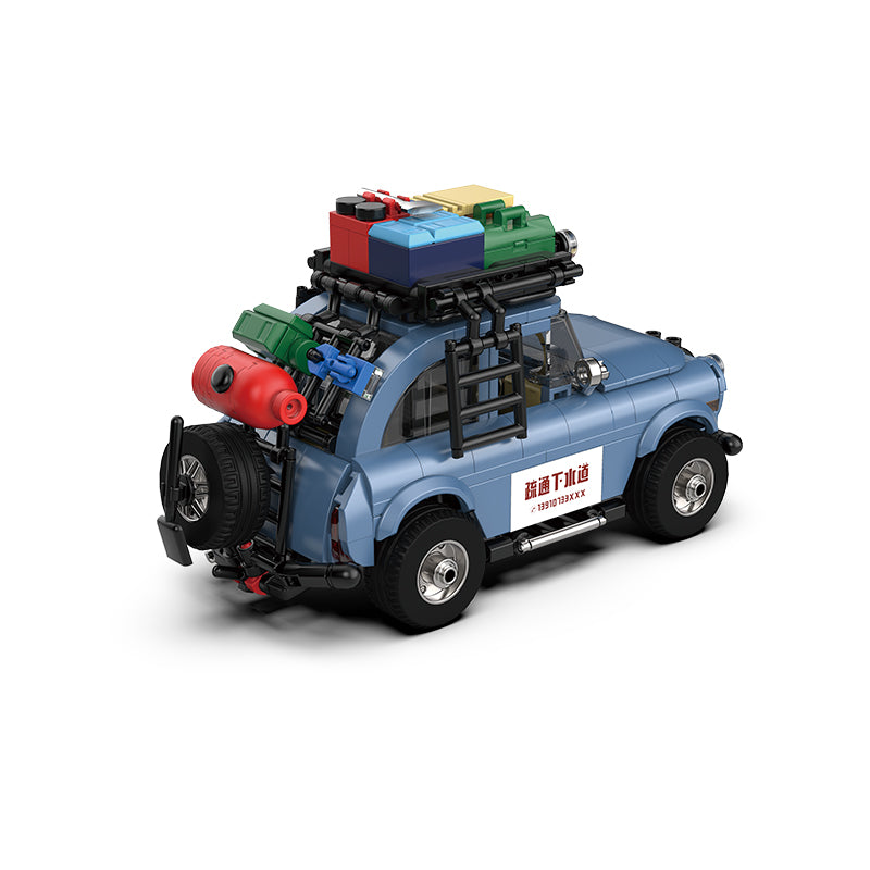 PowerBuild ShibaComing Explorer Car Brick Model 492pcs