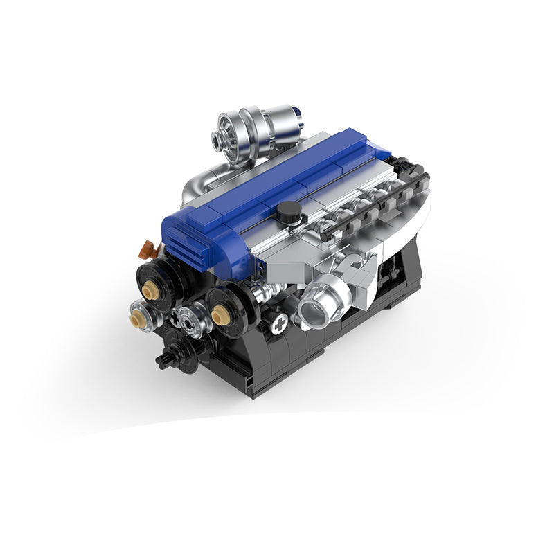 PowerBuild 2JZ-GTE Mini Engine Brick Model 350pcs