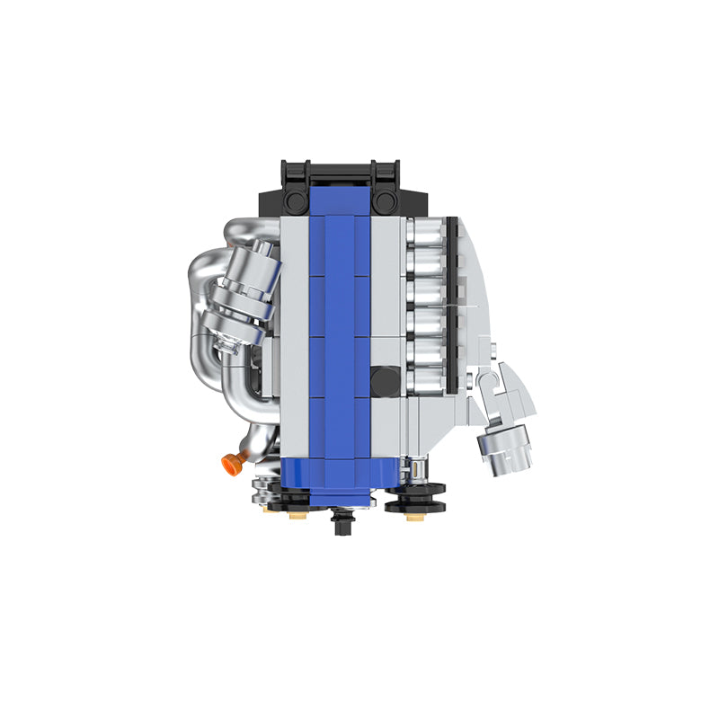 PowerBuild 2JZ-GTE Mini Engine Brick Model 350pcs