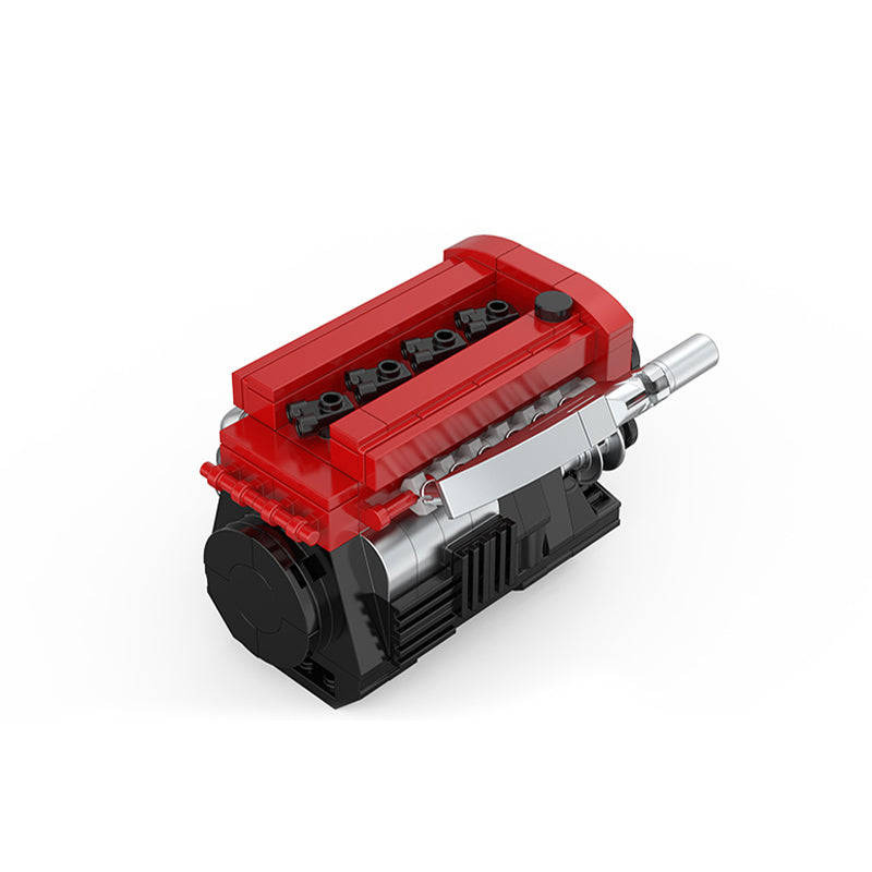 PowerBuild 4G63 Mini Engine Brick Model 350pcs