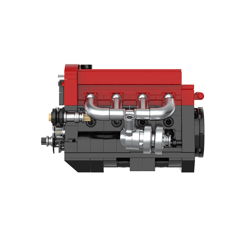 PowerBuild 4G63 Mini Engine Brick Model 350pcs