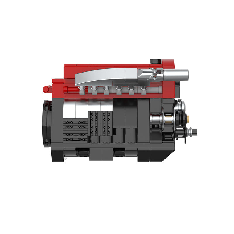 PowerBuild 4G63 Mini Engine Brick Model 350pcs