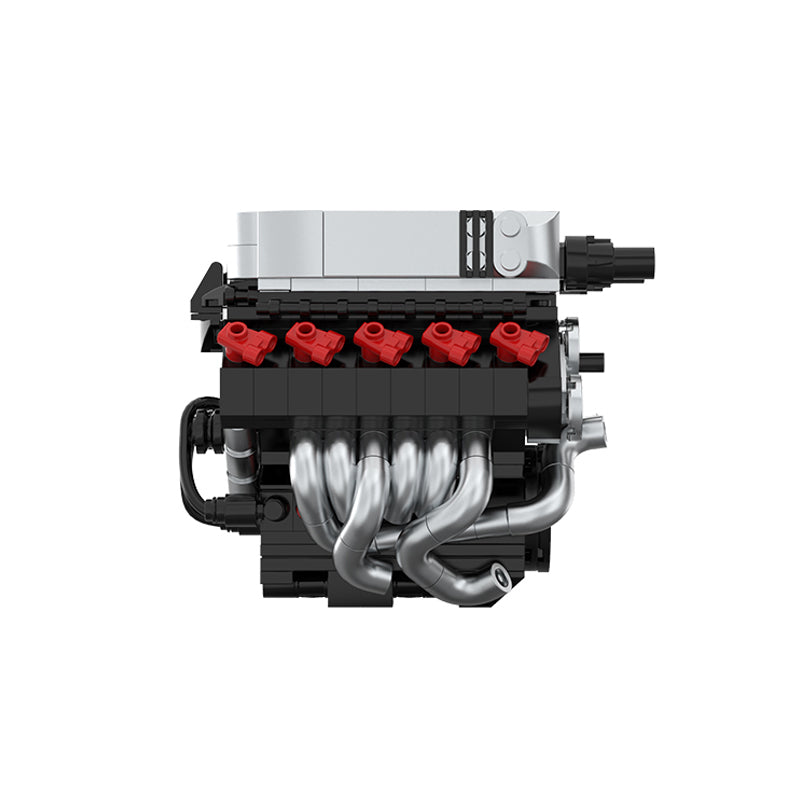 PowerBuild R8 V10 Mini Engine Brick Model 350pcs