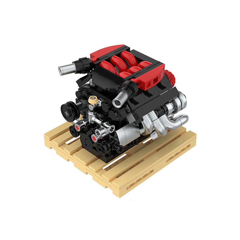 PowerBuild R35 VR38 Mini Engine Brick Model 350pcs
