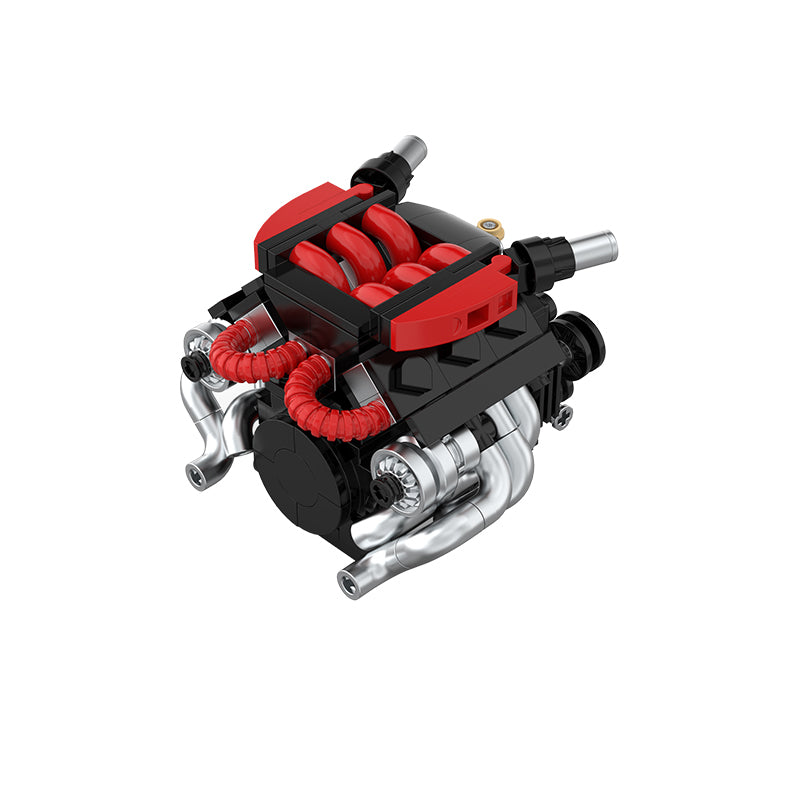 PowerBuild R35 VR38 Mini Engine Brick Model 350pcs