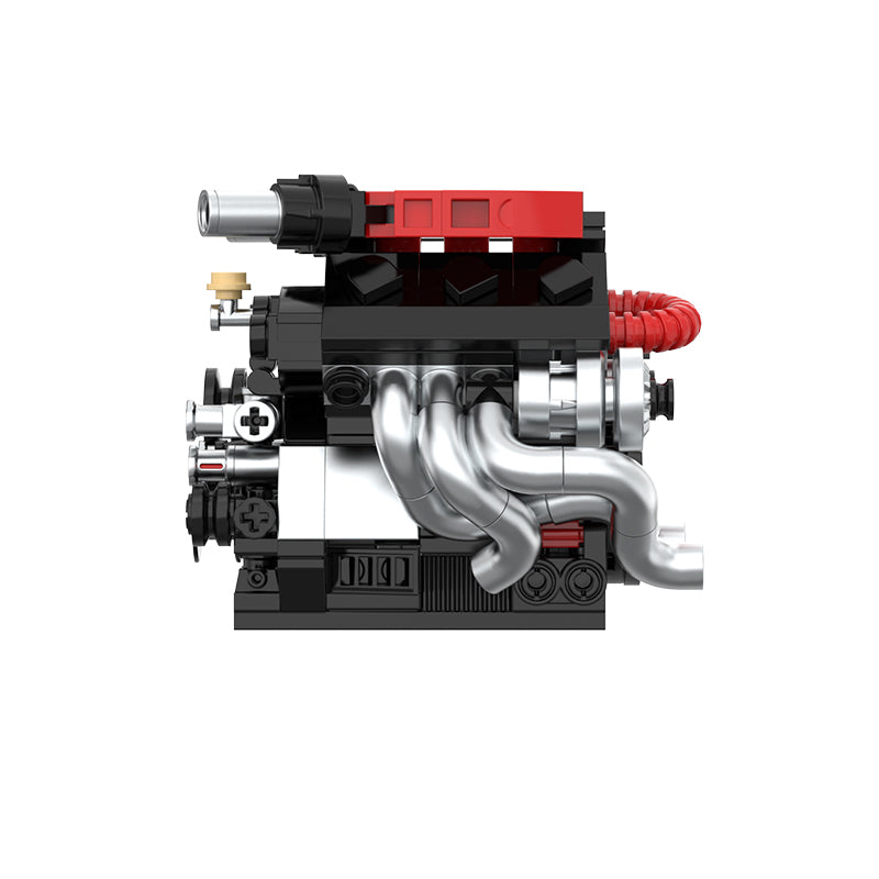 PowerBuild R35 VR38 Mini Engine Brick Model 350pcs