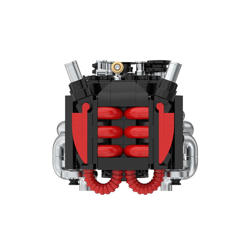 PowerBuild R35 VR38 Mini Engine Brick Model 350pcs