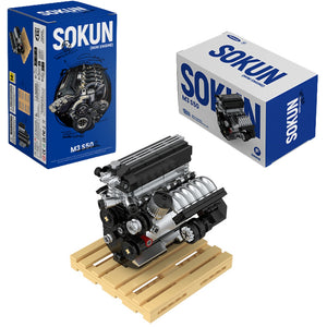 PowerBuild M3 S50 Mini Engine Brick Model 350pcs