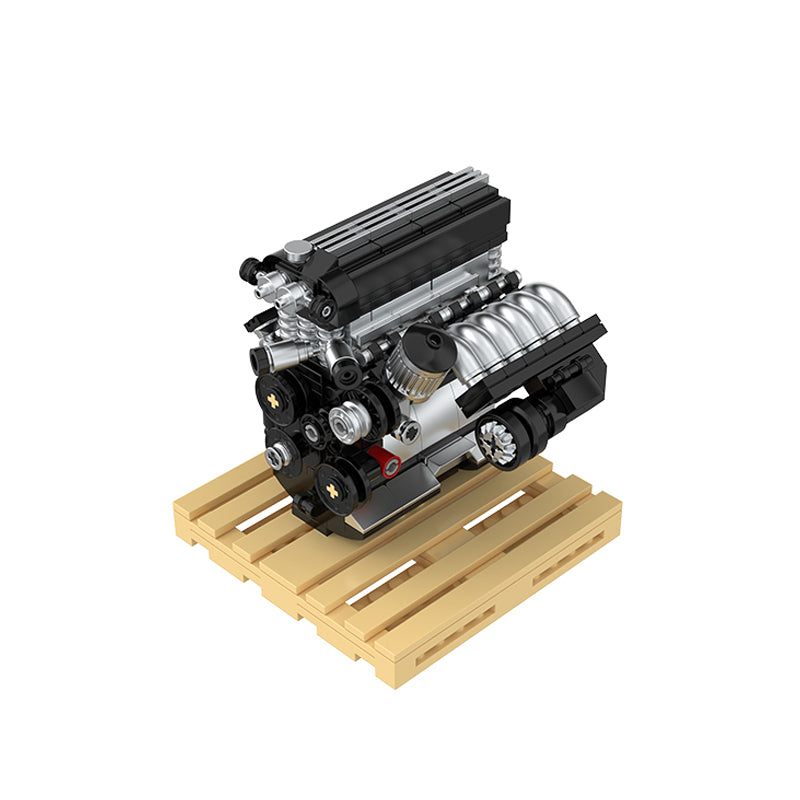 PowerBuild M3 S50 Mini Engine Brick Model 350pcs