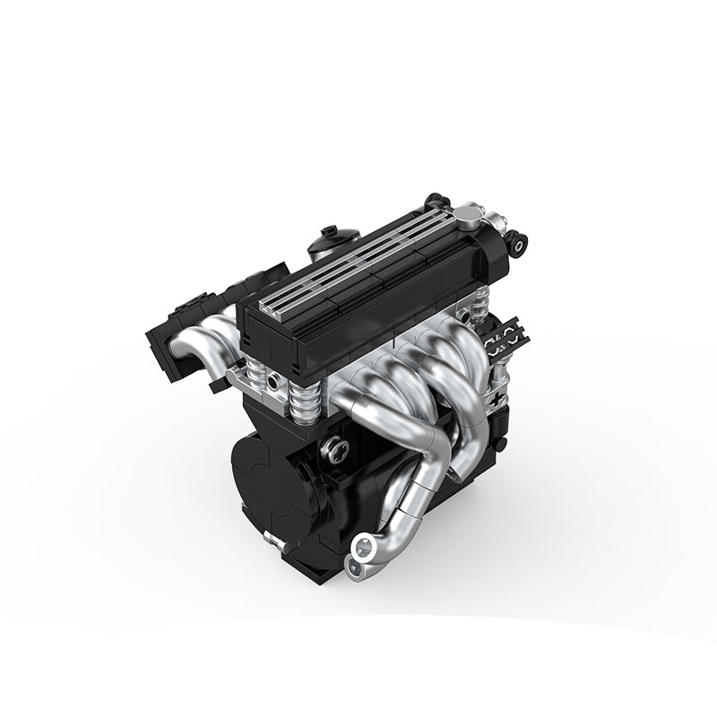 PowerBuild M3 S50 Mini Engine Brick Model 350pcs