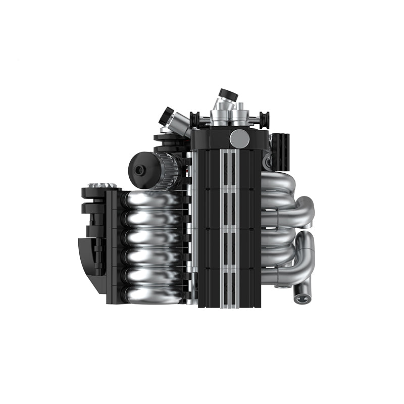 PowerBuild M3 S50 Mini Engine Brick Model 350pcs