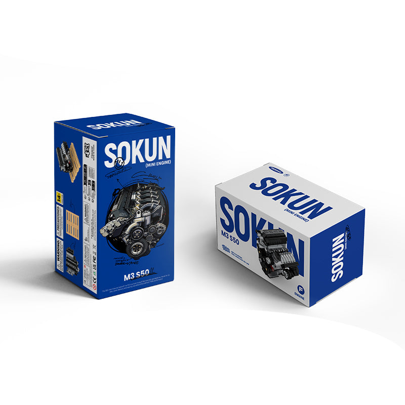 PowerBuild M3 S50 Mini Engine Brick Model 350pcs