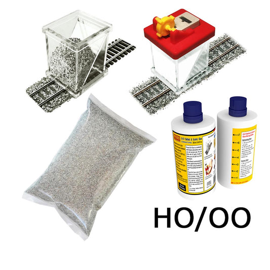 Proses BALKIT-11 Ballasting Kit HO w/Ballast Glue Applicator (Light Grey)