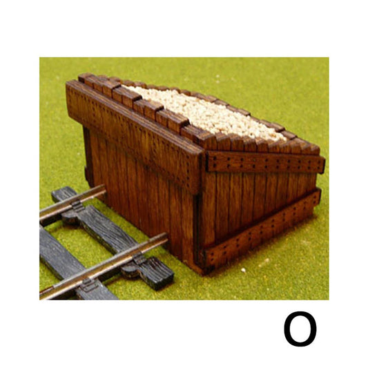 Proses BF-OS-08 O Scale Scale Authentic Wood Buffer Stop Kit (2 in a pack)
