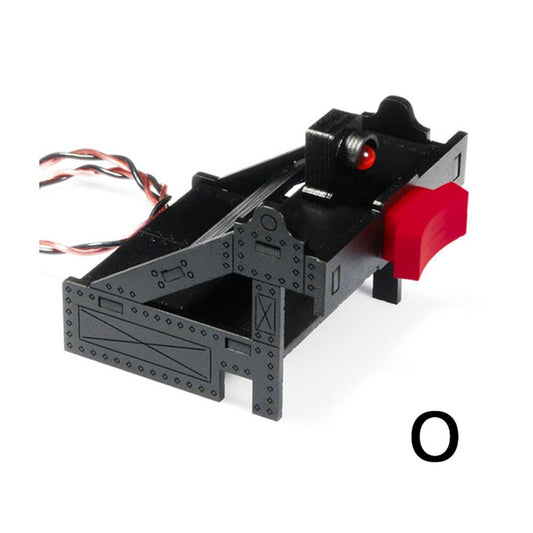 Proses BF-OU-01 O Scale Buffer Stop DC, DCC (US Type)