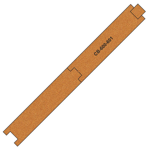 Proses CB-600 10 X Pre-Cut Cork Bed for R600-601 Straight Tracks
